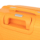 2E Plastic Suitcase, SIGMA, M, 4 Wheels, Orange