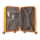 2E Plastic Suitcase, SIGMA, M, 4 Wheels, Orange