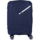 2E Plastic Suitcase, SIGMA, S, 4 Wheels, Navy Blue