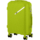 2E Plastic Suitcases Set, SIGMA, (L+M+S), 4 Wheels, Apple Green