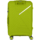 2E Plastic Suitcases Set, SIGMA, (L+M+S), 4 Wheels, Apple Green
