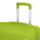 2E Plastic Suitcases Set, SIGMA, (L+M+S), 4 Wheels, Apple Green