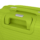 2E Plastic Suitcases Set, SIGMA, (L+M+S), 4 Wheels, Apple Green