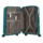 2E Plastic Suitcases Set, SIGMA, (L+M+S), 4 Wheels, Aqua Marine