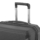 2E Plastic Suitcases Set, SIGMA, (L+M+S), 4 Wheels, Graphite