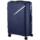 2E Plastic Suitcases Set, SIGMA, (L+M+S), 4 Wheels, Navy Blue