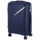 2E Plastic Suitcases Set, SIGMA, (L+M+S), 4 Wheels, Navy Blue