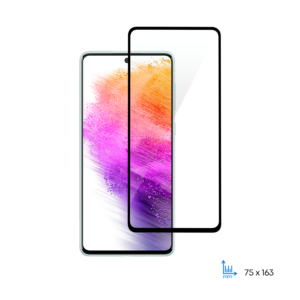 2E Захисне скло для Samsung Galaxy A73(A736), 2.5D FCFG, (1 Pack), Black border