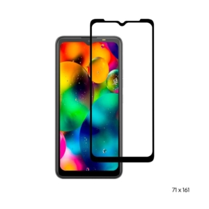 2E Захисне скло Basic для TECNO POP 4 LTE (BC1s), 2.5D FCFG, (1 Pack), black border
