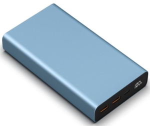 Power Bank 2E 20000 mAh PD, QC 100W Blue Steel
