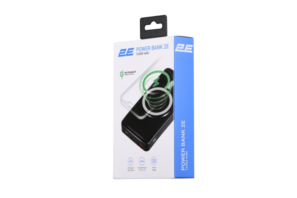 Power Bank 2Е Wireless 10000mAh 20W Black