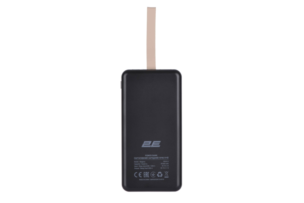 Power bank 2Е Geometry 30000 мАч Black