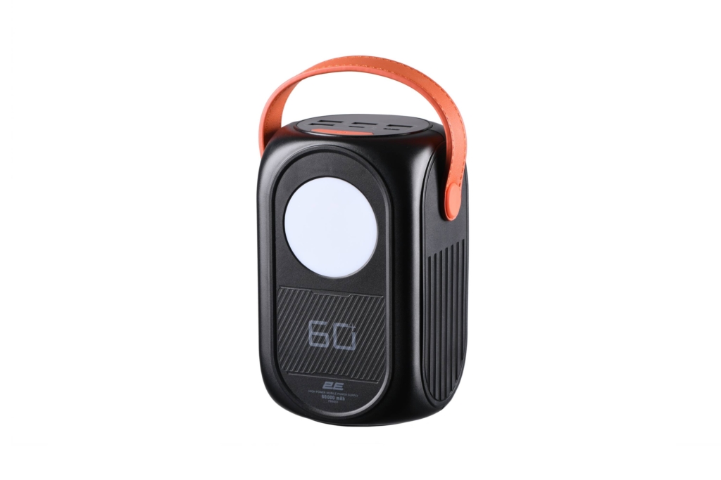 2E Портативний зарядний пристрій Power Bank Travel 60000mAh PD Black