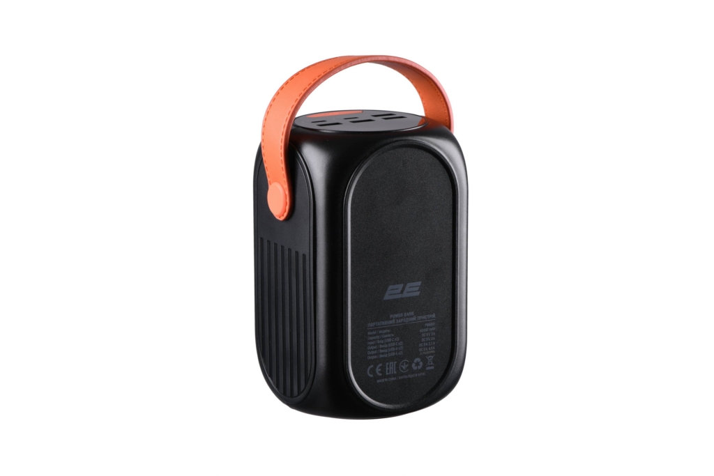 2E Портативний зарядний пристрій Power Bank Travel 60000mAh PD Black