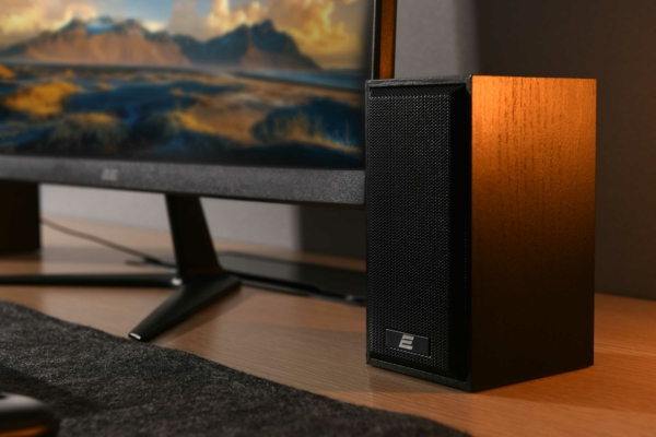 2E Акустична система PCS201, 2.0, USB, Black Wood