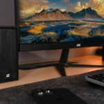 2E Акустична система PCS201, 2.0, USB, Black Wood