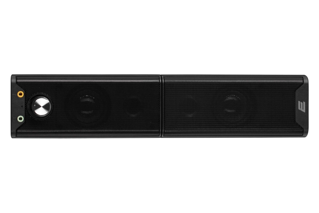 Computer speakers 2E PCS203, 2.0, USB, Metal Black