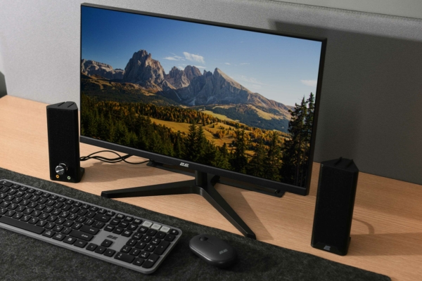 2E Акустична система PCS203, 2.0, USB, Metal Black