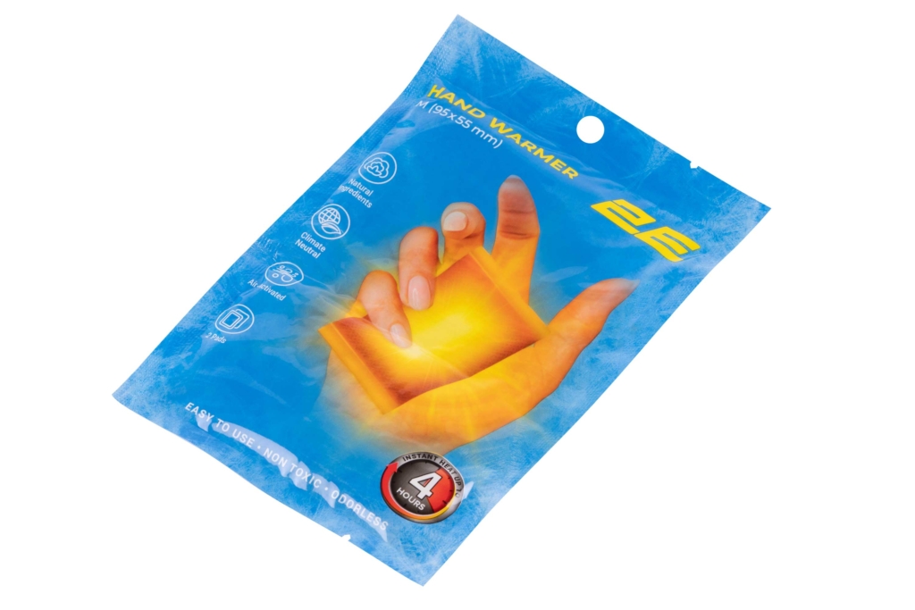 2E Chemical hand warmer size M (95×55 mm), up to 4 hours