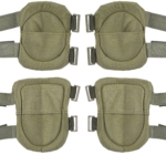 Комплект наколенников и налокотников 2Е, зелёный, 2E-MILKNAELPADS-SET-OG
