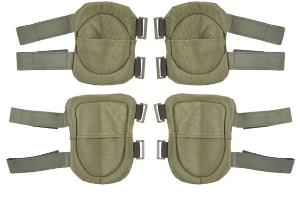 Комплект наколенников и налокотников 2Е, зелёный, 2E-MILKNAELPADS-SET-OG
