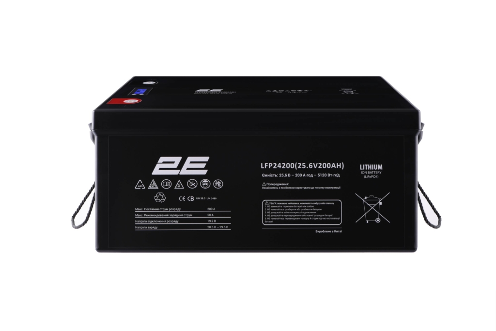 Аккумуляторная батарея 2E LFP24200 24V/200Ah LCD 8S