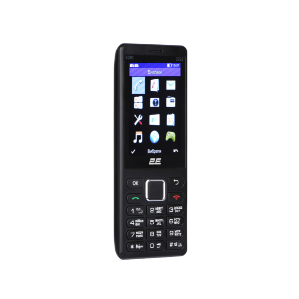 Мобильный телефон 2E E280 2022 Dual SIM Black