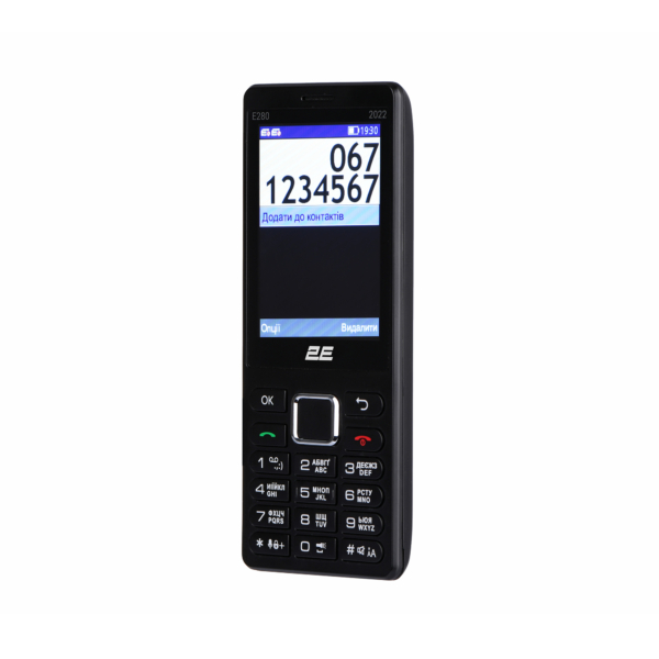 Мобильный телефон 2E E280 2022 Dual SIM Black