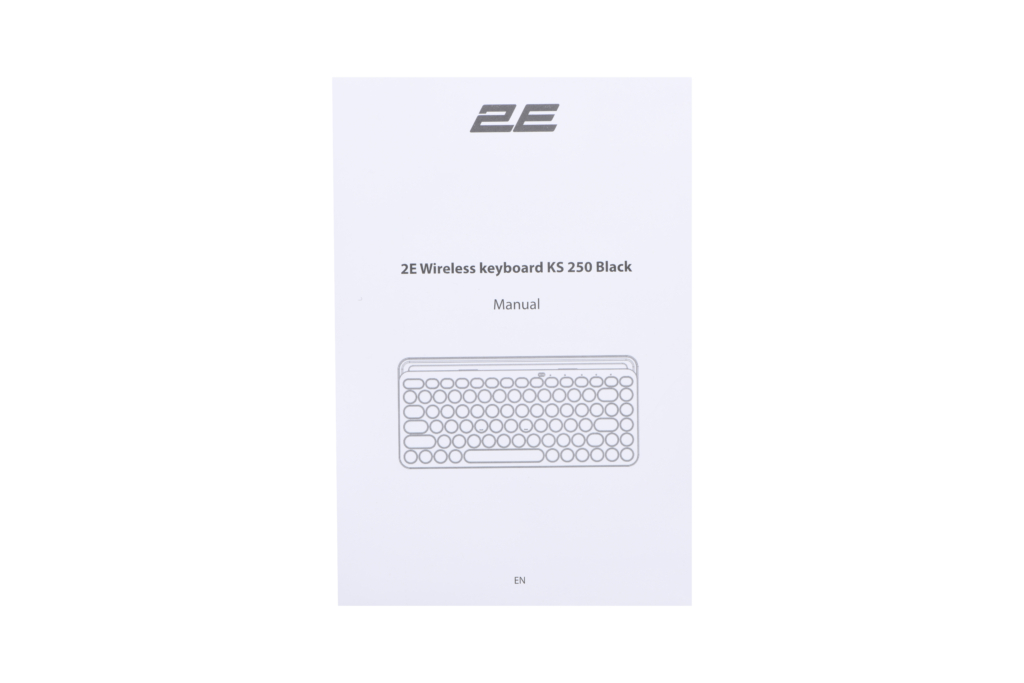 Keyboard 2E KS250 WL BT Black