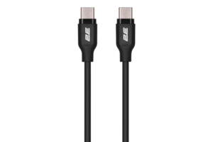 2E Cable USB-C – USB-C Glow 60W, 1m, black