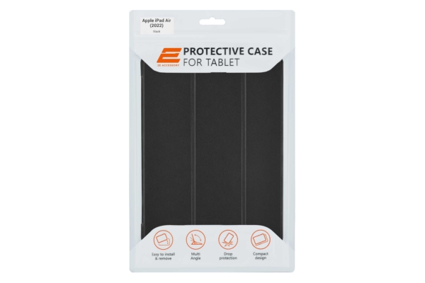2Е Basic Case for Apple iPad Air (2022), Flex, Black