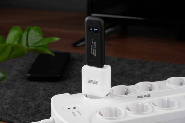 Мобильный 4G Wi-Fi маршрутизатор 2E PowerLink (MiFi 1) USB, LTE, 1x2FF SIM, WiFi 2.4GHz Black