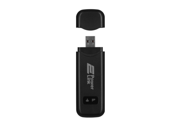Мобильный 4G Wi-Fi маршрутизатор 2E PowerLink (MiFi 1) USB, LTE, 1x2FF SIM, WiFi 2.4GHz Black