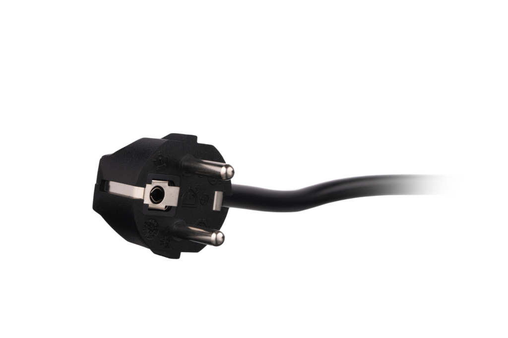 Power stip 2E 1XSchuko, 3G1.5, 10m, black