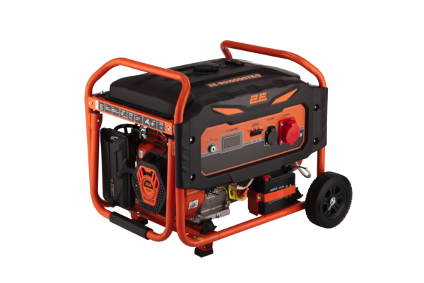 2E Generator Gasolin 380V,50HZ, 8KW,with E-START, handle and wheels
