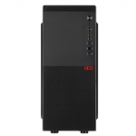 Корпус 2E Alfa E130 без БЖ 2xUSB3.0, 1xUSB2.0, 1×80мм, VGA 320мм, ATX, чорний