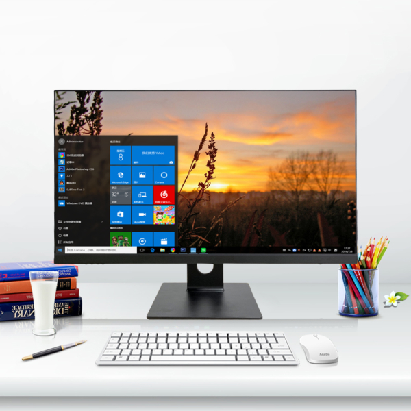 2E AiO K10 27″ FHD IPS, Intel i5-10400, 16GB, F512GB, UMA, WiFi, 1Y,  DOS, Black