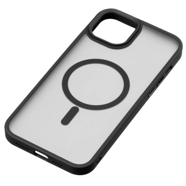 2Е Basic Сase for iPhone 15 Plus, Soft Touch MagSafe Cover, Black