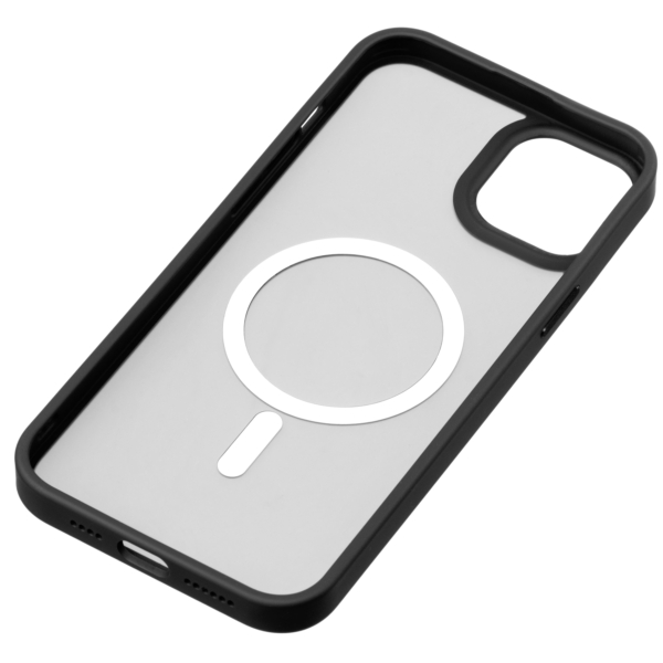 2Е Basic Сase for iPhone 15 Plus, Soft Touch MagSafe Cover, Black