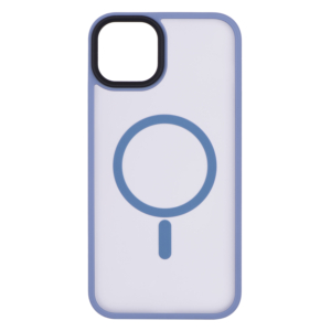 2Е Basic Сase for iPhone 15 Plus, Soft Touch MagSafe Cover, Light Blue