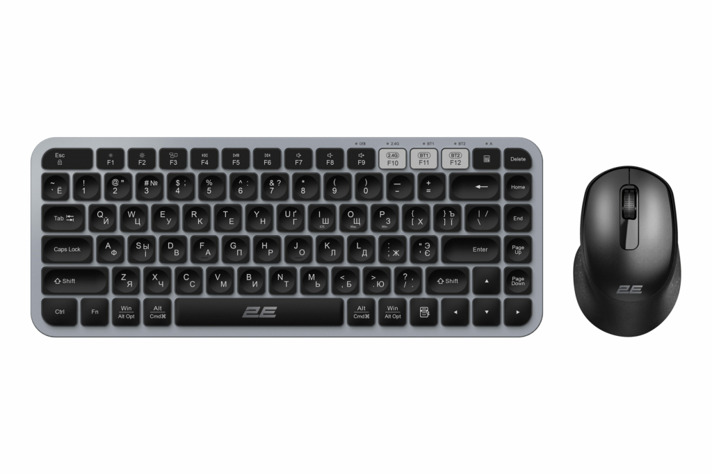 Combo 2E MK430WBGR Black/Grey