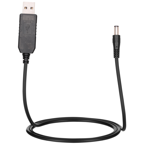 2E Кабель живлення USB-A – DC 5,5х2,5 мм, 9V/1A