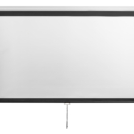 Wall mounted screen 2E 16:9, 90″, 2×1.12 m, MW
