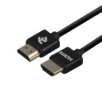 2E Кабель HDMI (M/M), 2м, 2.0, Slim High Speed Aluminum, чорний