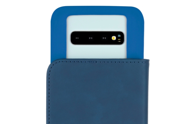 2Е Universal case, 4.5″-5″(140х70х10 мм), SILK TOUCH, Denim blue