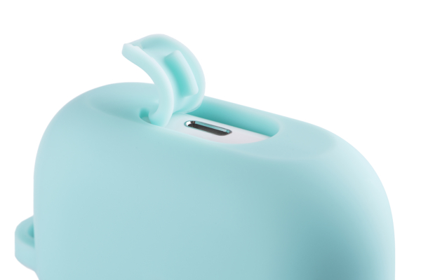 2Е case for AirPods Pro (Gen 1-2, 2019-2022), Pure Color Silicone (2.5mm), Mint