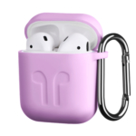 Чехол 2Е для Apple AirPods, Pure Color Silicone Imprint (1.5mm), Lavender