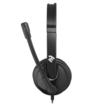 Гарнитура ПК стерео On-ear 2E CH12 mini-jack, omni-mic, 1.2м, черный