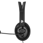 Гарнитура ПК стерео Over-ear 2E CH13 mini-jack, omni-mic, 1.2м, черный