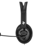Гарнитура ПК стерео Over-ear 2E CH13 USB, omni-mic, 2м, черный